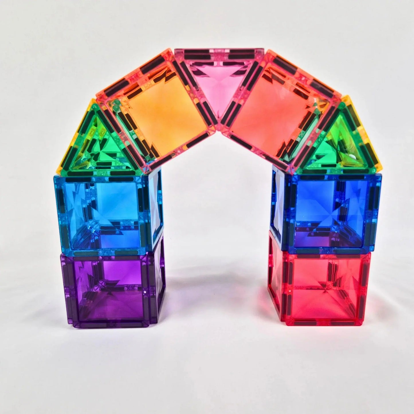 3D Magnetic Building Tiles 40 Pieces